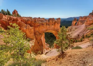 Feature Prints: The Natural Bridge Arch at Bryce Canyon National Park, Utah, USA