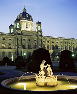 Natural History Museum Prints: Natural History Museum, Vienna, Austria, Europe