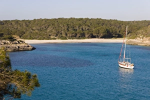 Natural Park Prints: Natural park Cala Mondrago, Santanyi, Majorca, Balearic Islands, Spain