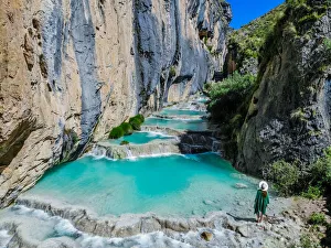 Females Prints: Natural Pools of Millpu, Ayacucho, Peru, South America