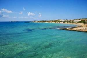 Cylades Prints: Natural swimming pool, Koufonissia, Cyclades, Aegean, Greek Islands, Greece, Europe