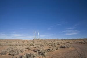 Images Dated 17th November 2007: Navajo Generating Station, near Lake Powell and Antelope Canyon, Arizona