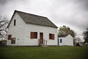 Michigan Prints: Navarre-Anderson Trading Post, Monroe, Michigan, United States of America, North America