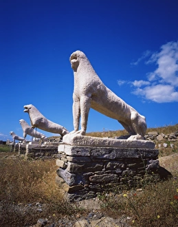 Naxian lions at the Lions Terrace