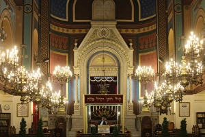Synagogue Prints: Nazareth Synagogue, Paris, France, Europe
