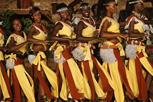 Theatre Prints: Show at Ndere Cultural Center, Kampala, Uganda, Africa
