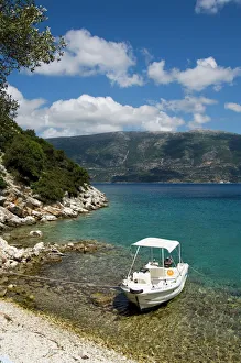 Ionian Islands Prints: Near Fiskardo on the east coast of Kefalonia (Cephalonia)