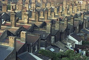 Chimneys Prints: Near Waterloo Station, London, England, United Kingdom, Europe