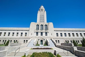 Nebraska State Capitol, Lincoln, Nebraska, United States of America, North America