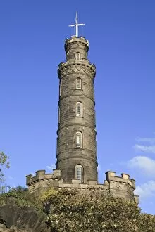 Images Dated 7th October 2010: Nelson Monument, Calton Hill, Edinburgh, Lothian, Scotland, United Kingdom, Europe