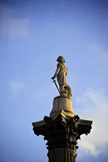 Images Dated 19th August 2011: Nelsons Column, Trafalgar Square, London, England, United Kingdom, Europe