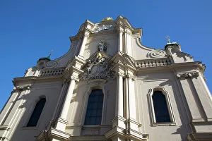 Old Towns Prints: Neo Baroque Facade, Heilig Geist Church