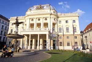 Neo-baroque Slovak National Theatre