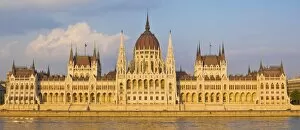 Images Dated 16th July 2010: The neo-gothic Hungarian Parliament building, designed by Imre Steindl