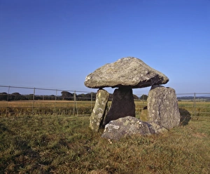 Neolithic burial chamber built between 4000 and 2000BC for communal burial of the dead Neolithic burial chamber built between 4000 and 2000BC for communal burial of the dead