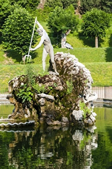 Firenze Prints: The Neptune fountain, Boboli gardens