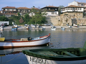 Bulgarian Prints: Nessebur, Black Sea coast, Bulgaria, Europe