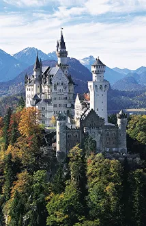 Images Dated 7th December 2007: Neuschwanstein Castle, Allgau, Germany