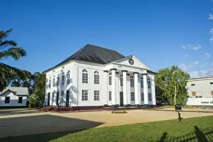 Neveh Shalom Synagogue, UNESCO World Heritage Site, Paramaribo, Surinam, South America