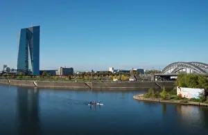 Hesse Prints: New architecture in the Frankfurt Ostend district including the EZB Building, Frankfurt