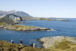 Fjordland Prints: The new Atlantic Road connecting islands between Molde and Kristiansund