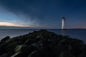 Guidance Prints: New Brighton Lighthouse at dusk, Wallasey, Merseyside, The Wirral, England, United