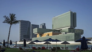 Opulence Prints: New Business Center on Al-Maryah Island, Abu Dhabi, United Arab Emirates, Middle East