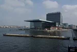 The new concert hall (Muziekgebouw), Eas tern Docks , Ams terdam, Netherlands , Europe