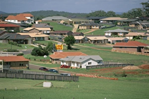 New housing development on the outskirts of Port Macquarie, a resort on the north east coast