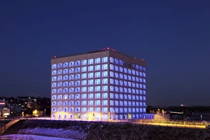 Stuttgart Prints: New Library at Mailander Platz square