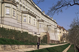 New Palace Prints: New Palace and Paradise Gardens, Prague Castle, Prague, Czech Republic, Europe