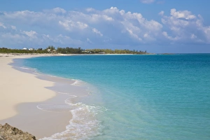 New Plymouth Beach, Green Turtle Cay, Abaco Islands, Bahamas, West Indies, Central