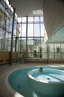 Bath Spa Thermae Prints: New Royal Bath, Thermae Bath Spa, Bath, Avon, England, United Kingdom, Europe