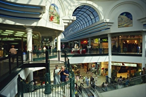 Malls Prints: New shopping centre, Jerusalem, Israel, Middle East