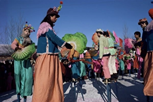 New Year Prints: New Year celebrations, China, Asia