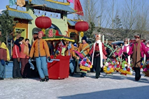New Year Prints: New Year celebrations in northern China, Asia