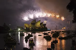 New Year Prints: New Years Eve 2006, 75th Diamond Anniversary Firework Celebrations, Opera House