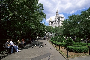 New York City Hall Park