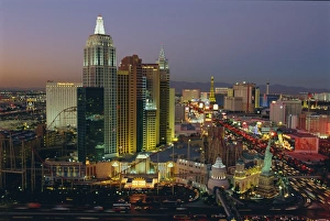 Strip Prints: New York, New York Hotel and Casino and the Strip