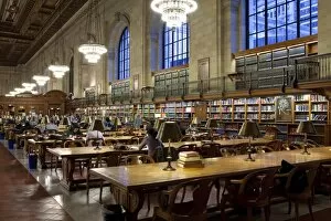Images Dated 16th October 2009: New York Public Library, Manhattan, New York City, New York, United States of America