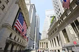 Images Dated 24th May 2009: The New York Stock Exchange, Broad Street, Wall Street, Manhattan, New York City