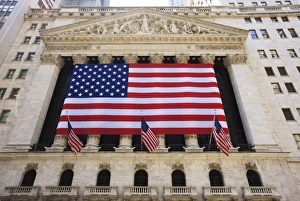 Images Dated 24th May 2009: The New York Stock Exchange, Broad Street, Wall Street, Manhattan, New York City
