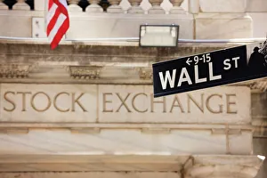 Text Prints: The New York Stock Exchange, Wall Street, Manhattan, New York City, New York