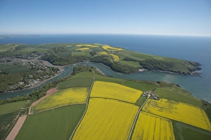 Newton Ferries showing Newton Creeks. Devon. UK