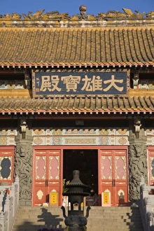 Images Dated 6th February 2007: Ngong Ping, Po Lin Buddhist Monastery and temple complex, Lantau Island