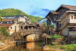 Zhejiang Prints: Nianbadu ancient town, Jiangshan City, Zhejiang Province, China