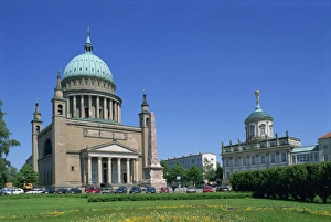 Potsdam Prints: The Nicolai church in Potsdam