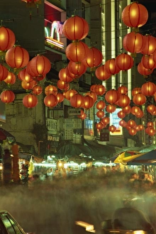 Night Market Prints: The night market in Jalan Petaling in Chinatown