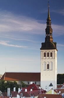 Images Dated 21st August 2009: Niguliste Church, Tallinn, Estonia, Baltic States, Europe
