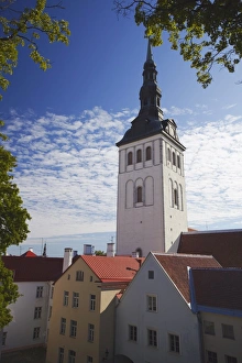 Images Dated 21st August 2009: Niguliste Church, Tallinn, Estonia, Baltic States, Europe